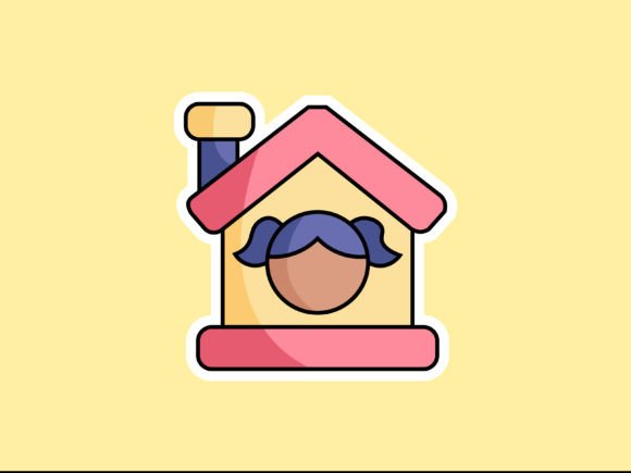 Children House Illustrations: Playful Design for Creative Projects