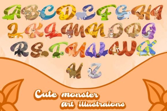 Explore the Charm of Cute Monster Art Illustrations