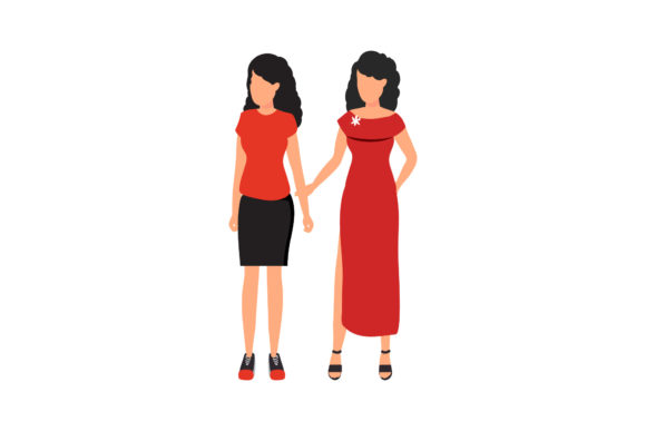 Moms of Family Illustrations: A Design Asset for Modern Storytelling