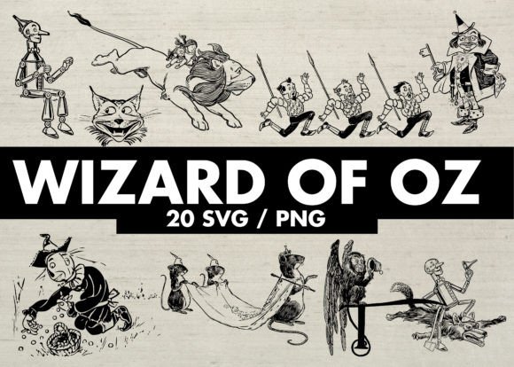 Timeless Artistry: Using Wizard of Oz Vintage Illustrations