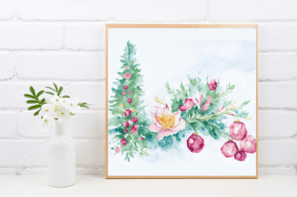 Watercolor Stock Illustrations: Your A4 Design Toolkit