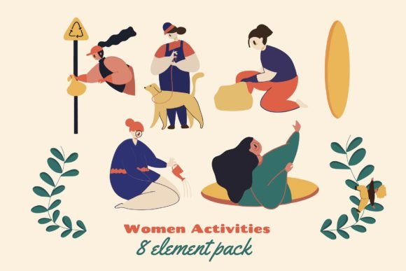 Women Illustrations Pack: A Visual Toolkit for Modern Projects